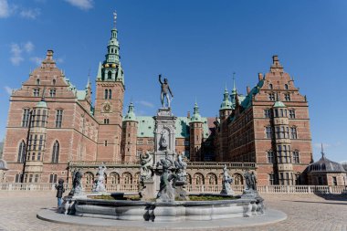 Danimarka. Kronborg Kalesi. Danimarka 'nın simgesi.
