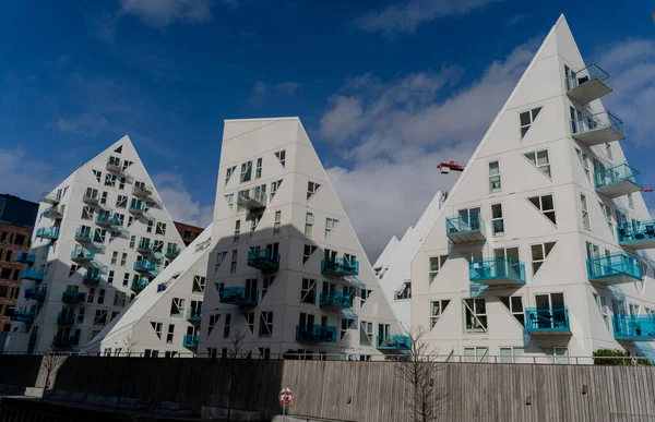 Cestovní Ruch Domy Architektura Města Aarhus Dánsko — Stock fotografie