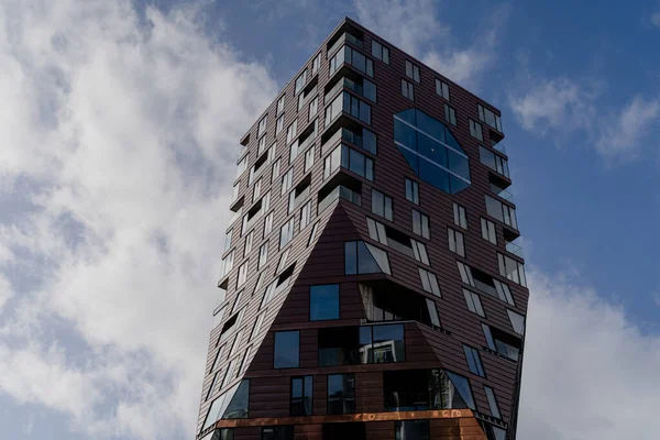 Туризм Будинки Архітектура Міста Орхуса Данія — стокове фото