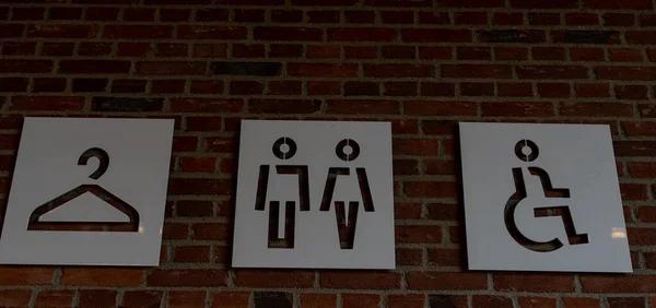 Toilet Toilet Room Men Women — Foto de Stock