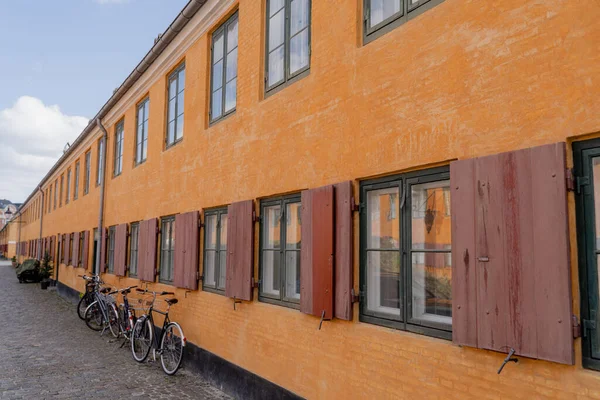 Жилые Дома Жилые Здания Городе Копенгаген Дания — стоковое фото