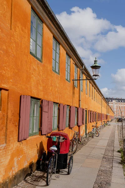 Жилые Дома Жилые Здания Городе Копенгаген Дания — стоковое фото