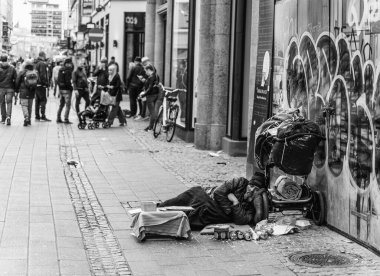 COPENHAGEN. DENMARK - May 7, 2022 - City life.