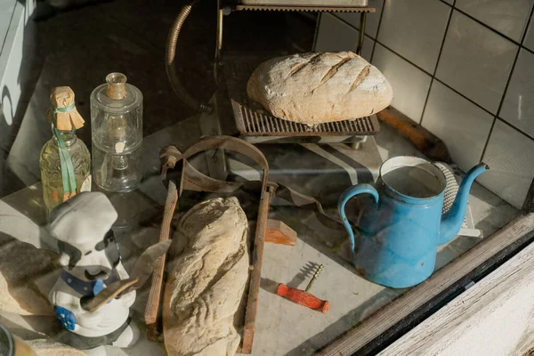 Пекарня Кондитерская Хлеб Булочки — стоковое фото