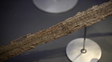 Kılıç. Antika metal kılıç. Yakın plan..