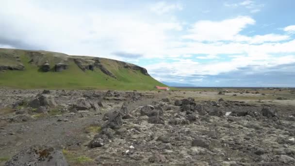 Iceland Picturesque Landscape View — Stock Video