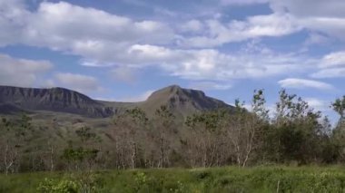 İzlanda 'da resim gibi manzara. Genel plan.