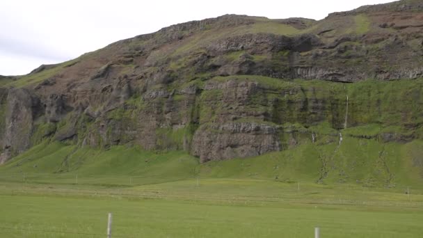 Picturesque Landscape Iceland Overall Plan — Stock Video