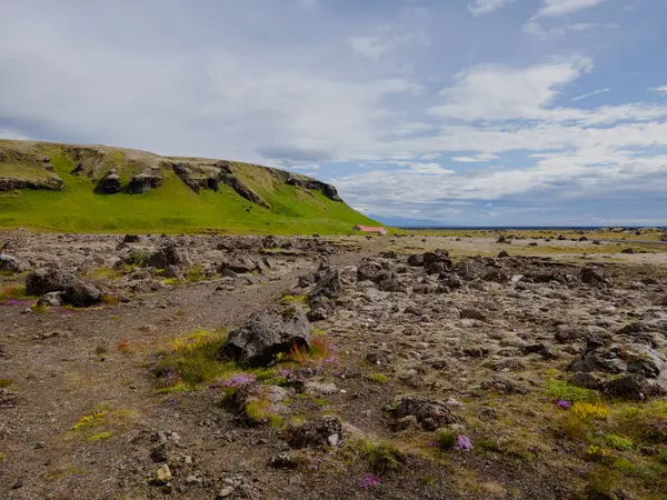 アイスランド 写真の風景 上からの眺め — ストック写真