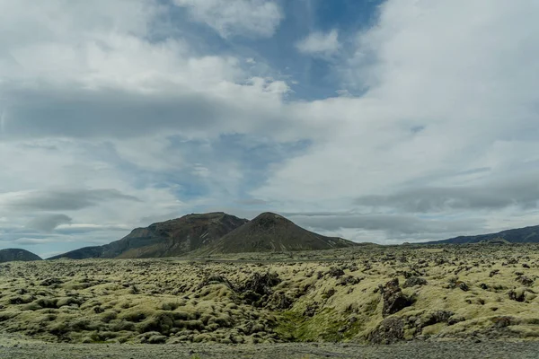 Malerische Landschaft Island Gesamtplan — Stockfoto
