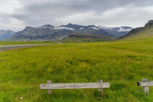 Живописный Пейзаж Исландии Общий План — стоковое фото