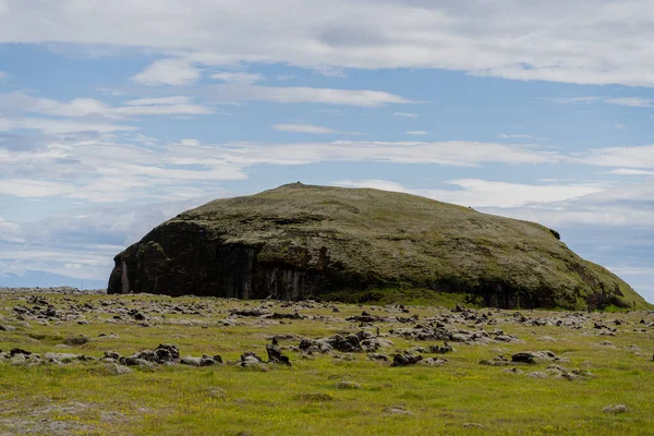 Island Malerische Landschaft Blick Von Oben — Stockfoto