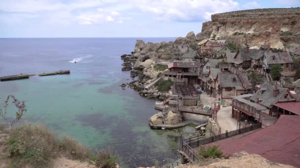 マルタ ポピエの漁村についての概要 総合プラン — ストック動画