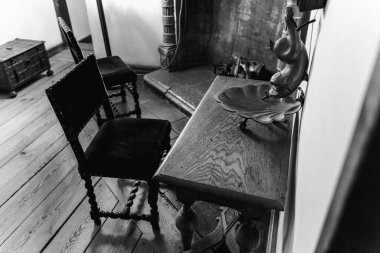 Yaşam tarzı. Bir ortaçağ odası..