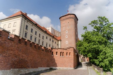 Krakow. Mimarlık. Tarihi binalar. Eski kasaba.. 