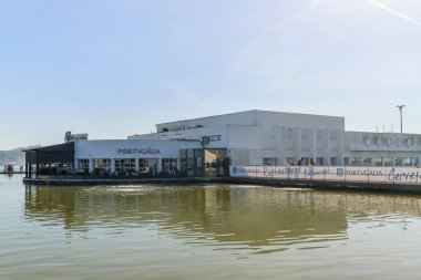 Belem, Lizbon, Portekiz, 18 Şubat 2024, Portekiz Cervejaria Belem
