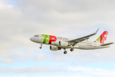 Tap Air Portekiz Havayolu a320, Lizbon Humberto Delgado Havaalanı, Portekiz