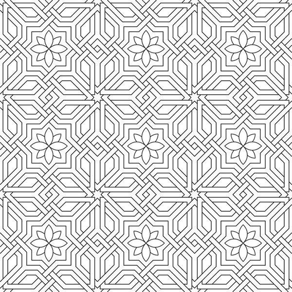 Çizgi desenli. Siyah ve beyaz, doğrusal vektör çizimleri. Boyama sayfası, yetişkinler ve çocuklar için boyama kitabı. Dekoratif soyut geometrik arkaplan. Renk ve satırı düzenlemek kolay.