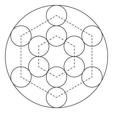 Kutsal geometri vektör tasarım elementi. Simya, din, felsefe, maneviyat, hipster sembolleri ve elementler. Vektör illüstrasyonu