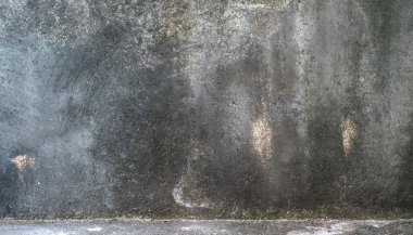 Arka plan olarak eski gri beton duvar dokusu