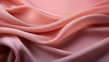 This image features a soft pink background complemented by a smooth, flowing fabric design at the center. Ideal for adding a touch of elegance and tranquility to your creative projects, it enhances any visual presentation. clipart