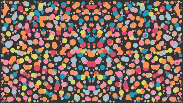 Renkli lekeleri olan kusursuz bir desen. Soyut arkaplan. Vektör illüstrasyonu.