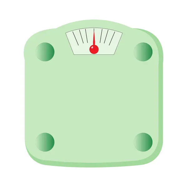 Düz & Gerçekçi Ağırlık Ölçekleme Vektörü: 124; Banyo Döşeme Sanatı Ölçeklendirmesi