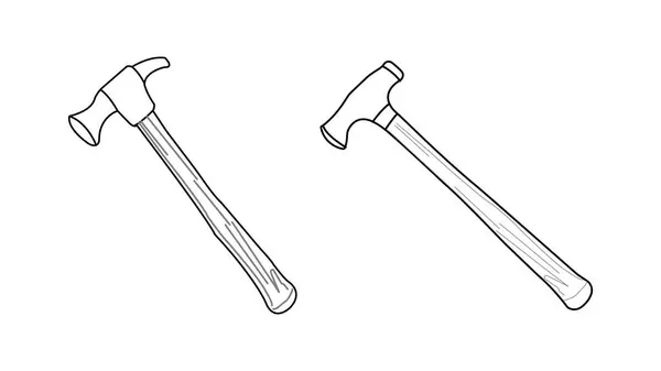 Gerçekçi Çekiç Yapılandırma Aracı Vektörü