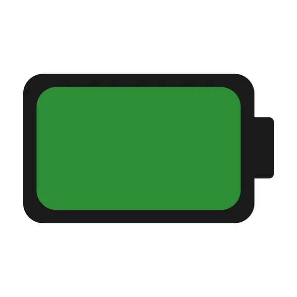 Batarya ikonu şarj seviyesi. Batarya şarj simgesi vektörü