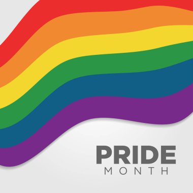 gurur ayı sosyal medya arka planı