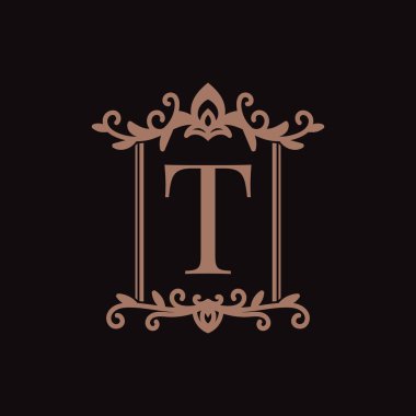 T rustik sancak klasik ilk rozet markası