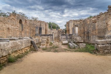 Phidias 'ın atölyesi - Eski Yunan Olympia' daki Erken Hıristiyan Bazilikası