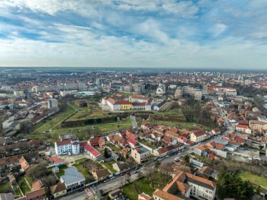 Oradea kalesi havadan