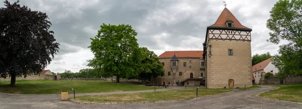 Panoramic View Budyn Nad Water Castle Bohemia — Stock Photo, Image
