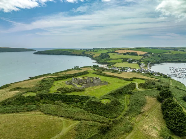 Widok Lotu Ptaka James Fort Kinsale Irlandia Xvi Wieczny Brytyjski — Zdjęcie stockowe