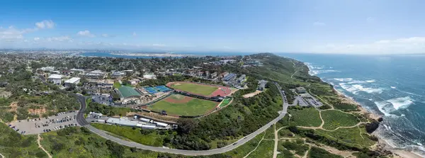 Aerial View Point Loma Nazarene University Private Christian Liberal Arts — Stock Photo, Image
