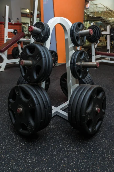 Σύγχρονο Γυμναστήριο Γυμναστήριο Γυμναστήριο Γυμναστήριο Εξοπλισμό Και Μηχανήματα Εσωτερικό Του — Φωτογραφία Αρχείου