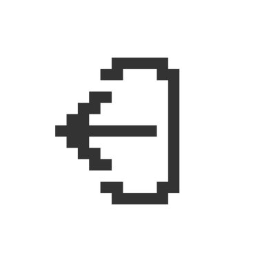 Pikselli ui simgesini dışarıya aktar. Dosyalar kütüphaneye aktarılıyor. Veri desteği. Boşalt, onar. Düzenlenebilir 8bit grafik ögesi. Web, mobil uygulama için izole edilmiş vektör arayüzü resmi. Retro biçimi