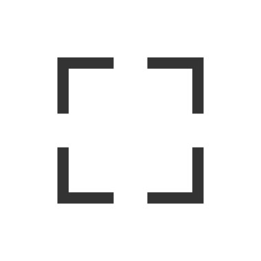 Tam ekran piksellenmiş ui simgesi. Video oynatıcı barı. Medya kontrolü. Görüntü çözünürlüğünü değiştir Düzenlenebilir 8bit grafik ögesi. Web, mobil uygulama için izole edilmiş vektör arayüzü resmi. Retro biçimi