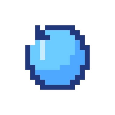 Pikselleştirilmiş RGB renk ui simgesini çevirin. Sayfayı yenile. Dönen ok. Geri dön. Basit doldurulmuş 8bit grafik ögesi. Oyun salonu için geçmişe dönük tasarım, video oyunu sanatı. Düzenlenebilir vektör izole edildi