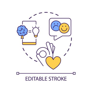 Nesne konsept simgesi gibi gerçek bir dünya yarat. Müşteri randevusu. Ağ dizaynlı zihinsel model soyut fikir ince çizgi çizimi. İzole bir taslak çizim. Düzenlenebilir felç. Kullanılan Arial yazı tipi