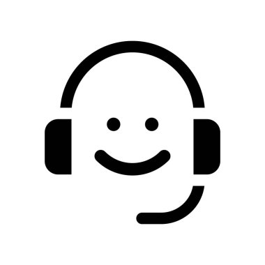 Merkezi ara, siyah glyph ui simgesi. Telefon aracılığıyla ürün satmak. Müşteri desteği. Kullanıcı arayüzü tasarımı. Beyaz uzayda siluet sembolü. Ağ ve cep telefonu için sağlam bir resim. İzole vektör illüstrasyonu