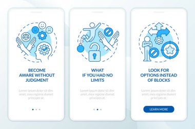 Mobil uygulama ekranında yüksek performanslı mavi bir zihniyet geliştiriyorum. Doğrusal kavramlarla birlikte düzenlenebilir grafik yönergelerini gezdir. UI, UX, GUI şablonu. Kullanılan sayısız Pro-Kalın, Düzenli yazı tipleri