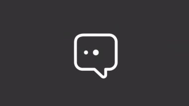 Canlandırılmış yorum beyaz çizgi simgesi. Geribildirim yap. Sosyal medya hakkında görüş bildir. Şeffaf arkaplanda alfa kanalı olan kusursuz HD video. Gece kipi için hareketli grafik tasarımı