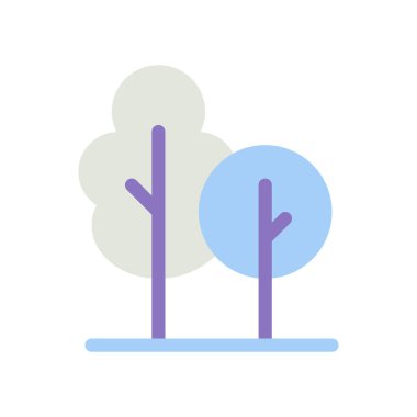 Eğlence alanı ve düz renkli ui ikonu park et. Halka açık. GPS navigasyonu. Haritada bir yer ara. Mobil uygulama için basit doldurulmuş öge. Renkli, sağlam bir resim. Vektör izole edilmiş RGB illüstrasyonu