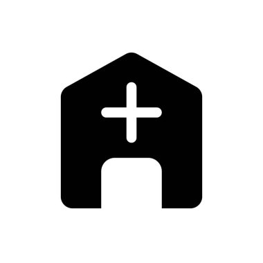 Adres siyah glyph ui simgesi ekle. Alıcı bilgilerini e- posta ile gönder. Evin konumu. Kullanıcı arayüzü tasarımı. Beyaz uzayda siluet sembolü. Ağ ve cep telefonu için sağlam bir resim. İzole vektör illüstrasyonu