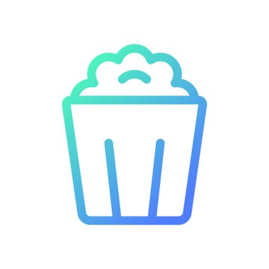 Sinema konumu pikseli mükemmel gradyan ui simgesi. Sinema salonu. Haritada bir yer ara. Satır rengi kullanıcı arayüzü sembolü. Modern tarz pictogram. Vektör izole edilmiş taslak çizimi