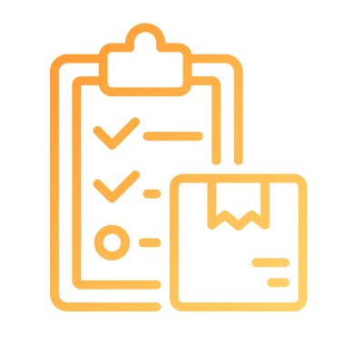 Teslimat planı piksel mükemmel gradyan vektör simgesi. Nakliye hizmetleri organizasyonu. Emri iletin. Lojistik. İnce çizgi renk sembolü. Modern tarz pictogram. Vektör izole çizimi