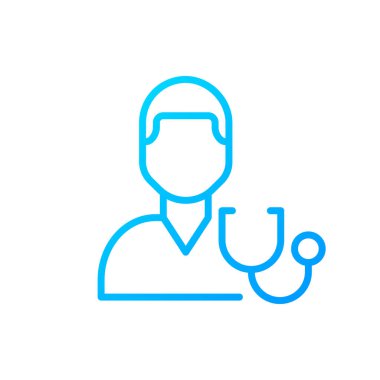 Diagnostics pixel perfect gradient linear vector icon. Determine disease. Physician checkup. Medical procedure. Thin line color symbol. Modern style pictogram. Vector isolated outline drawing
