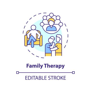 Aile sağlığı geçmişi ve kronik hastalıklar bilgi şablonunu döngüye sokuyor. Veri görselleştirmesi 4 adımda. Düzenlenebilir zaman çizelgesi. Satır simgeleriyle çalışma akışı düzeni. Kullanılan Myriad Pro-Normal yazı tipi